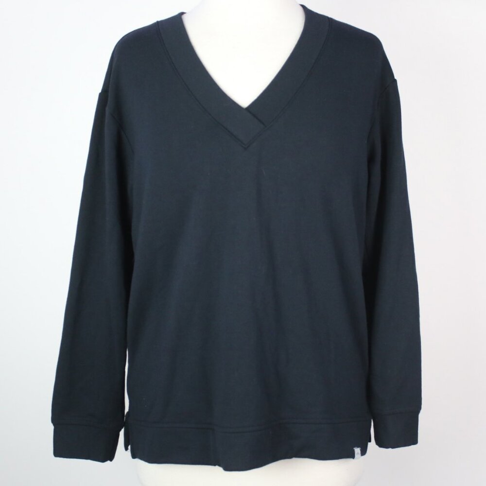 Orvis Womens Small Soft Modal Dropped Shoulder Lightweight Sweatshirt